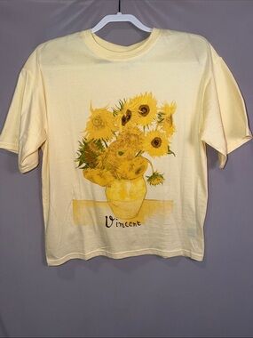 H&M Vincent Van Gogh Sunflowers Tee